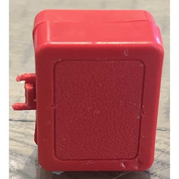 Vintage Barbie Mattel Tutti Let's Play Barbie #3608 Mini Red Doll Case HTF VTG - Picture 3 of 6